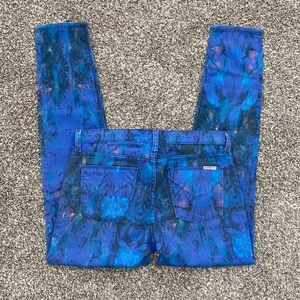 EUC Hudson Skinny Nebula Print Jeans 30